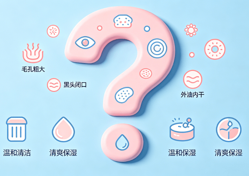 油性肤质皮脂分泌规律及护理方法