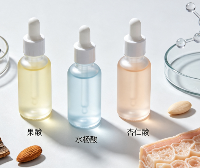 刷酸为什么能改善皮肤问题?果酸、水杨酸、杏仁酸到底有什么区别?插图 刷酸为什么能改善皮肤问题?果酸、水杨酸、杏仁酸到底有什么区别?插图