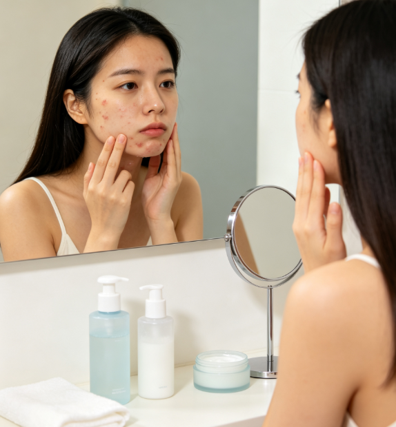 痘痘为什么总是反复出现?皮脂、毛囊堵塞与炎症之间有什么关系?插图 痘痘为什么总是反复出现?皮脂、毛囊堵塞与炎症之间有什么关系?插图