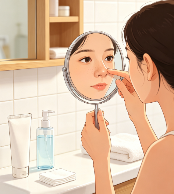 黑头为什么总是清不干净?认识毛孔里的油脂、角质与氧化变化插图 黑头为什么总是清不干净?认识毛孔里的油脂、角质与氧化变化插图